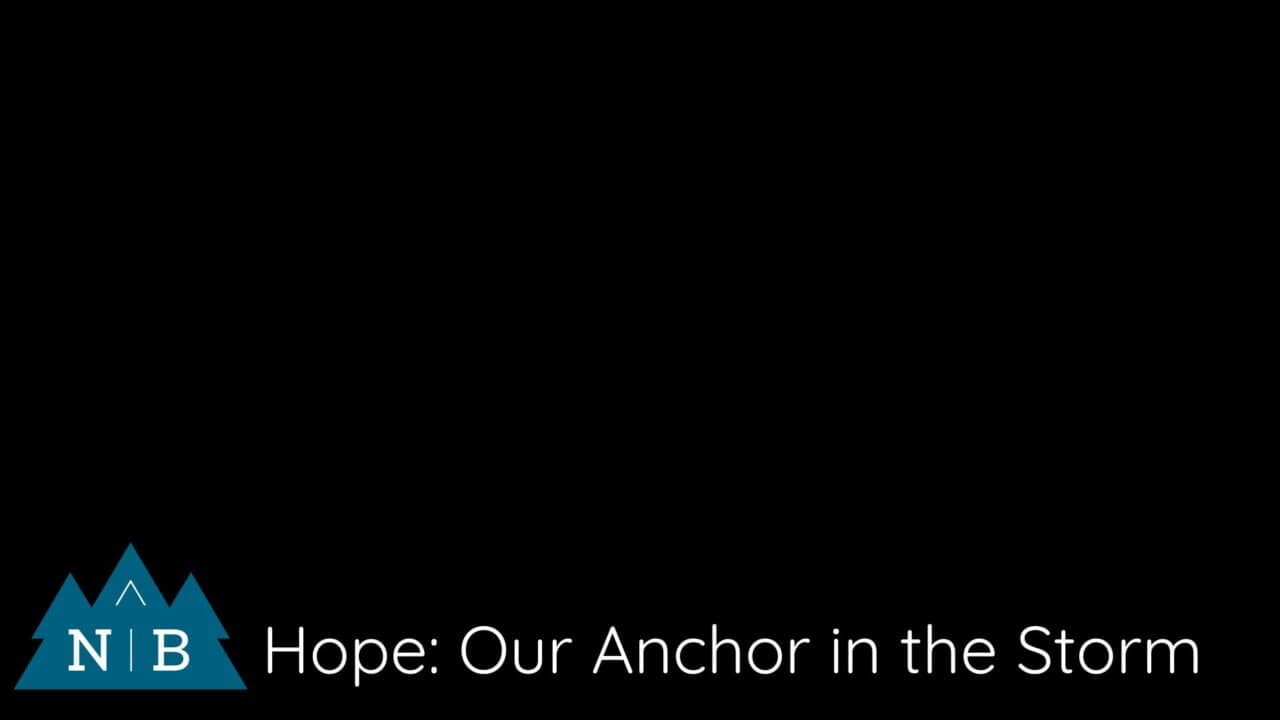 Hope: Our Anchor in the Storm Image